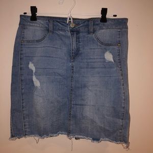 Jean skirt
